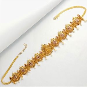 Gold plated vaddanam/ kamarbandh/ saree belt